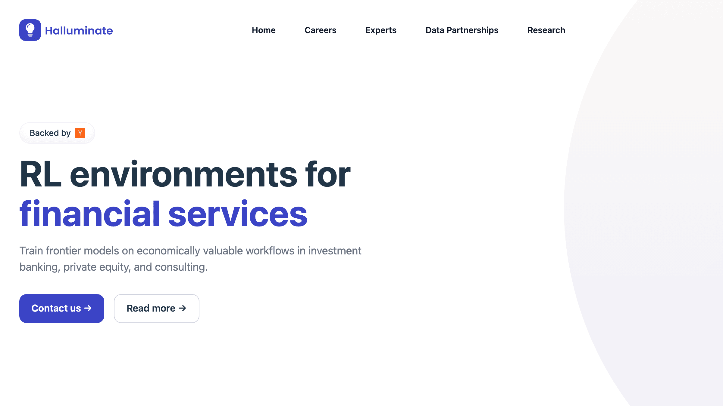 Halluminate builds the training data finance AI agents need