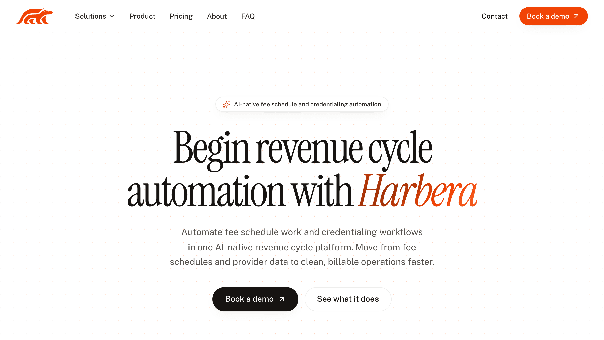 Harbera automates the credentialing that stalls new doctors