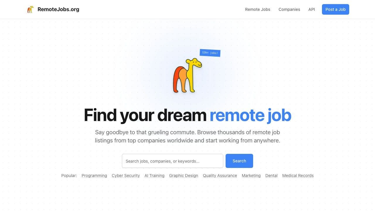RemoteJobs.org and the Enduring Market for Remote Work